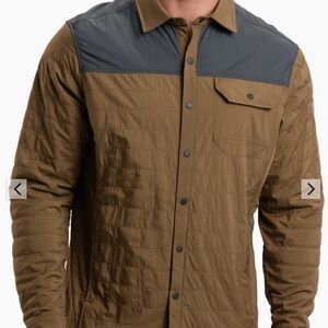Kuhl Men's Brown and Gray Shirt